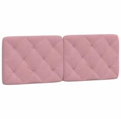 vidaXL rózsaszín bársony fejtámla párna 140 cm 1.65 kg (374732VidaXL)