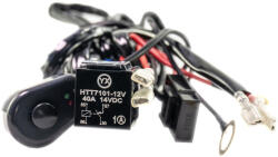Carguard CLL013 LED munkalámpához/fényhídhoz kábel, kapcsolóval 12-24V, 480W, 40A, két kimenet Off Road, autós használatra (CLL013)