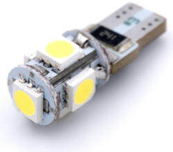 Carguard CLD306 T10 CAN-Bus helyzetjelző LED 12V, 3W, 90lm, LED SMD, CAN-Bus helyzetjelző, 10db/csomag, gépjárművek helyzetjelzéséhez és belső világításához (CLD306)