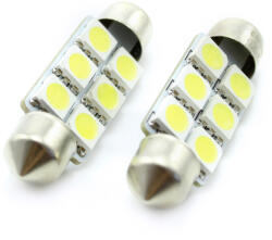 Carguard CLD016 LED izzó szofita 39mm, 12V, 1, 5W, 6000K, 108lm, rendszámtáblába, 6 LED, 2 darabos, Off Road, 1.5 W, 2 db/csomag (CLD016)