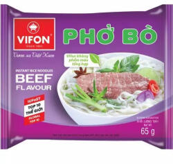 VIFON instant rizstészta marhahús ízzel 60g (PHO BO)