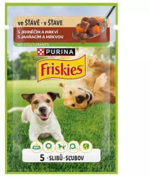 Friskies bárányhúsos és sárgarépás felnőtt eledel lében 85g