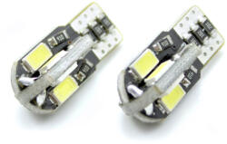 Carguard CAN113 T10 LED belső világításhoz, csomagtérhez 5W5, 12V, 3W, 240lm, CAN-Bus, 8 LED, 2 darabos Off Road, 2 db/csomag (CAN113)