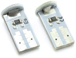Carguard CLD009 T10 LED helyzetjelző izzó, 12V, 0, 4W, 6000K, 28lm, 4 LED, 2 darabos, 0.4 W, 2 db/csomag, gépjárművek helyzetjelzéséhez és belső világításához (CLD009)