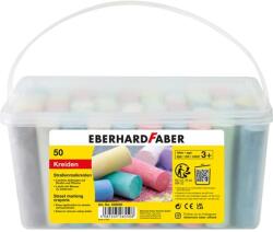 Eberhard Faber Aszfaltkréta vödörben 50 db 8 szín TFCEF526550 (TFCEF526550)