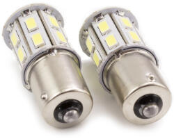 Carguard CLD027 LED segéd izzó P21W, BA15S, 12V, 500lm, 20x5730SMD, fehér, 2 darabos Off Road, 2 db/csomag, gépjárművek külső világításához (CLD027)
