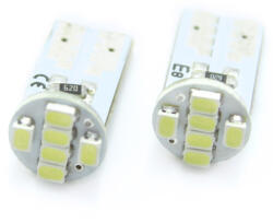 Carguard CLD011 T10 LED helyzetjelző izzó 12V, 0, 6W, 6000K, 42lm, 6 LED, 2 darabos, 0.6 W, 2 db/csomag, gépjárművek helyzetjelzéséhez és belső világításához (CLD011)