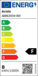Avide LED R63 8W E 27 3000K 806 lumen