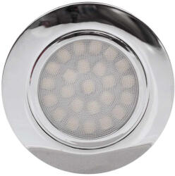UltraLux beépíthető LED spot 220-240VAC 4W 4200K 330lm, króm,