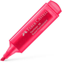 Faber-Castell Textmarker rosu superfluorescent 1546 Faber-castell - Set 10 (FC154621)