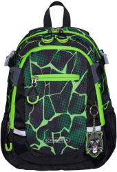 Schneiders Rucsac Schneiders pentru clasa pregatitoare, 11 L, Crash, Verde (SH72126080)