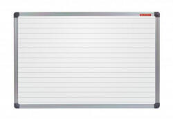 Memoboards Whiteboard magnetic liniat 100*150 cm cu rama din aluminiu MEMOBOARDS (TML1510ALC)