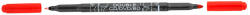 Centropen Marker cd 2 capete rosu 0.6/2.5mm 3616 Centropen - Set 10 (CE361603)