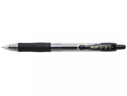 Pilot Pix cu gel cu mecanism 0.7mm g2 negru Pilot - Set 12 (PBLG27B)