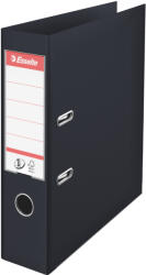 Esselte Biblioraft plastifiat int-ext 7.5cm negru vivida nr1 Esselte - Set 10 (ES811370)