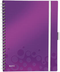 Leitz Caiet Birou Spira A4 Dr Mov Metalizat Be Mobile Wow Leitz (lz46440062)