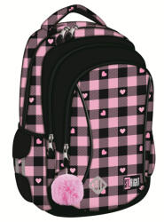St. Majewski Ghiozdan scoala BP-26 Pink Checkered St. Right Majewski, 20 L (MW680373)