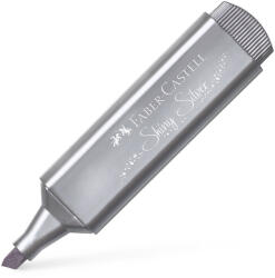 Faber-Castell Textmarker argintiu metalizat 1546 Faber-castell - Set 10 (FC154661)