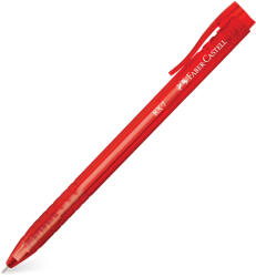Faber-Castell Roller 0.7mm semi-gel cu mecanism rosu rx7 Faber-castell - Set 10 (FC545421)