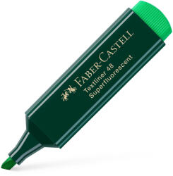 Faber-Castell Textmarker verde 1548 Faber-castell - Set 10 (FC154863)