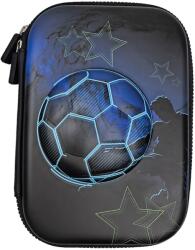 S-Cool Penar neechipat 3D S-COOL SC3310, 1 fermoar, 22.5 x 15.5 x 6 cm, Motiv Football (SC3310) Penar