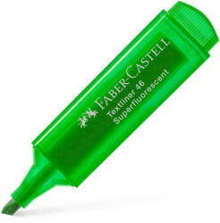 Faber-Castell Textmarker verde superfluorescent 1546 Faber-castell - Set 10 (FC154663)