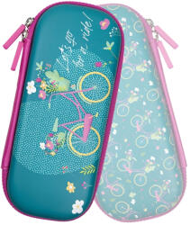 S-Cool Penar neechipat tip etui 3D S-COOL SC3312, 1 fermoar, Motiv Let's go for a ride (SC3312) Penar