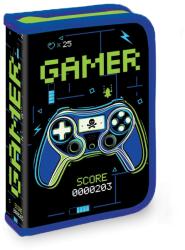 S-Cool Penar echipat cu 1 fermoar si 2 extensii S-COOL SC3272, 32 piese, Gamer (SC3272) Penar