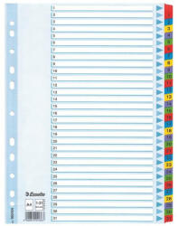 Esselte Separatoare index carton 1-31 mylar esselte (ES100164)