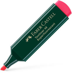 Faber-Castell Textmarker rosu 1548 Faber-castell - Set 10 (FC154821)