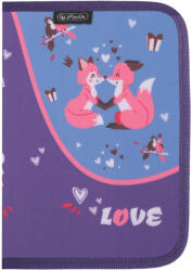 Herlitz Penar neechipat cu 1 fermoar Herlitz 400211230, Motiv Love (400211230) Penar