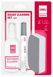 Deli Kit whiteboard (burete+spray+2 markere) DELI (DLE7839)