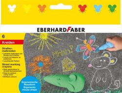 Eberhard Faber Creion de asfalt în formă de șoarece, EBERHARD FABER, 6 culori diferite (526561)