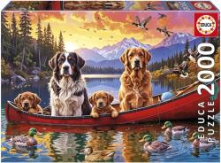 Educa Puzzle Educa de 2000 piese - Duminică cu cățelușii (EDU20576) Puzzle