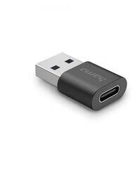 Hama Adaptor HAMA USB-A mascul - USB-C mama USB 3.2 Gen 2 10 Gbit/s Negru (200357)