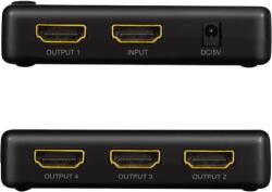 LogiLink Splitter HDMI Logilink HD0036, 4x HDMI , Black (HD0036)