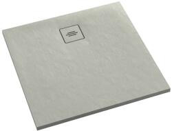 Schedline Protos Cement Stone cădiță de duș pătrată 90x90 cm ciment 3SP. P2K-9090/CT/ST-M1/CT/ST (3SPP2K9090CTSTM1CTST)