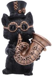 Nemesis Now Statuetă Nemesis Now Adult: Gothic - Music Meowstro (Horn), 10 cm (U7605B26) Figurina