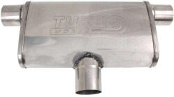 TurboWorks Kipufogó Középdob - 304SS - 2, 75" x 2, 75" (TW-TL-325)