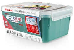 Tefal N1031010 MSEAL COLOR 4 darabos tároló szett zöld (N1031010)