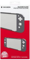 Bigben Interactive Oled Silicone Case Grey Husa Silicon Oled Grey pentru NSW