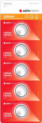 AgfaPhoto AgfaPhoto CR2032 lithium gombelem (5db) (APCR2032B5) - aqua