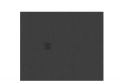 RAVAK Slate Pro zuhanytálca 100x90 matt fekete (XA03A733010) - webaruhaz