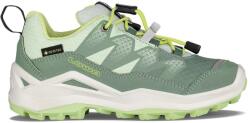 Lowa Pantofi Drumetie Copii Lowa Maddox PRO GTX Lo SMK Green/MLK GReen (641627-7946)