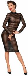 Noir Handmade Classic dress made of elastic tulle - XL