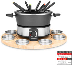 Gastroback Комплект електрическо фондю Gastroback, 1000W, Инокс/Черен (GAS.42566) - topmarket
