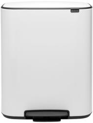 Brabantia Кош за смет Brabantia Bo Pedal 60L, White