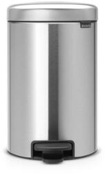 Brabantia Кош за смет с педал Brabantia NewIcon 12L, Matt Steel Fingerprint Proof (649031)