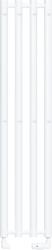 Radox Radiators Kolona W Round fürdőszoba radiátor dekoratív 100x26 cm fehér RX-KLO. 9016T. 1000.4 (RXKLO9016T10004)