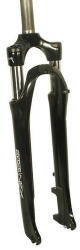 SR Suntour Suntour SF20-NEX-DS 28 colos trekking teleszkóp, 1 1/8 colos A-Head nyakkal (28, 6 x 255 mm), 63 mm rugóút, fekete színű, OEM kiszerelés
